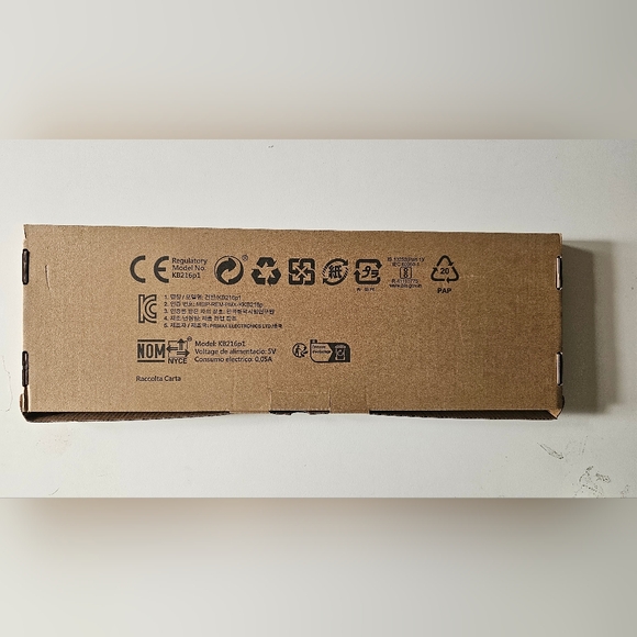 Dell Wired Keyboard - Black KB216 - Picture 4 of 5